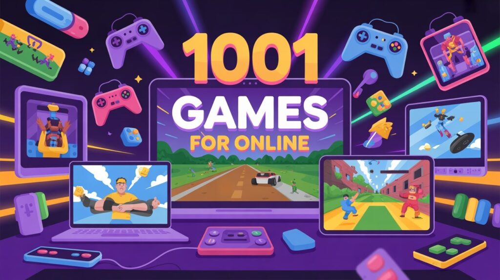 Top Features of 1001 Games for Online Players
